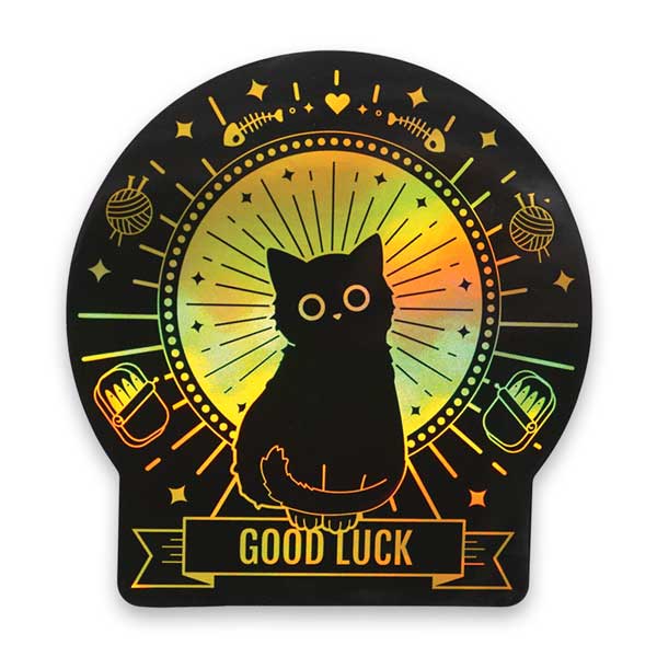 Good Luck' Sticker